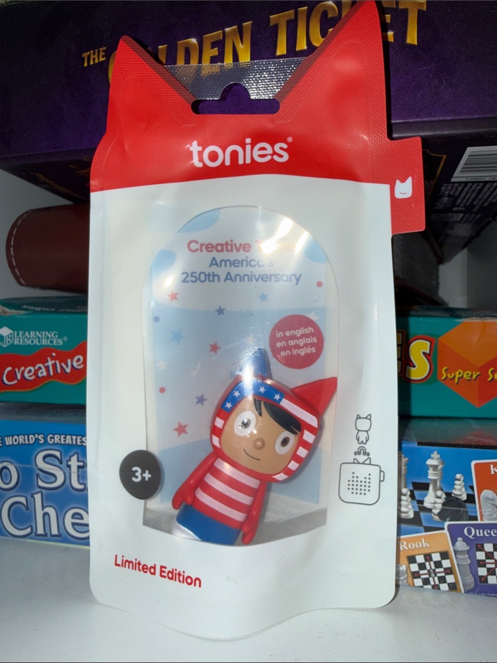 NEW Creative Tonie Tonies tonieBox America 250th Anniversary Red White Blue